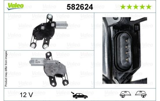 Vindrutetorkarmotor ORIGINAL PART