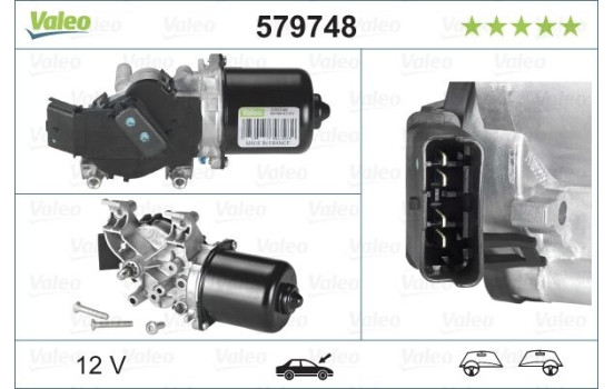 Vindrutetorkarmotor ORIGINAL PART, bild 5