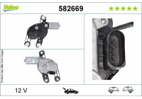 Vindrutetorkarmotor ORIGINAL PART