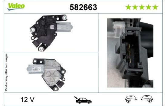 Vindrutetorkarmotor ORIGINAL PART