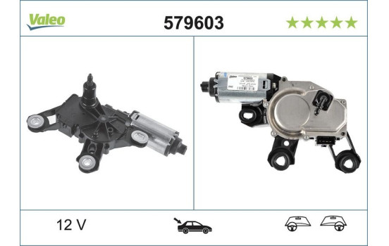 Vindrutetorkarmotor ORIGINAL PART, bild 7