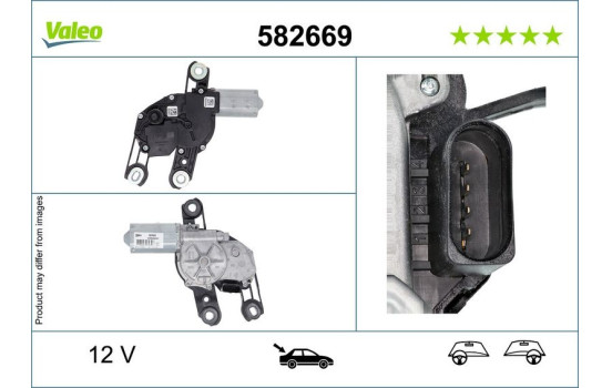 Vindrutetorkarmotor ORIGINAL PART