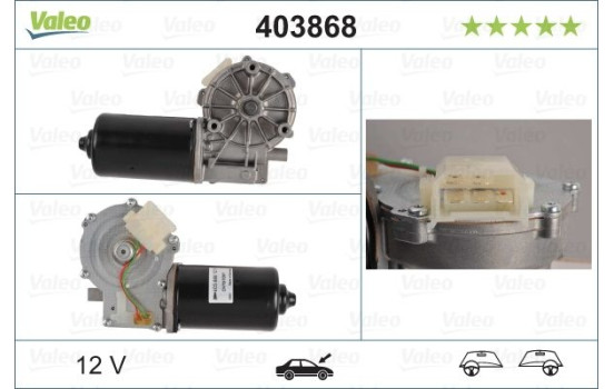 Vindrutetorkarmotor, bild 4
