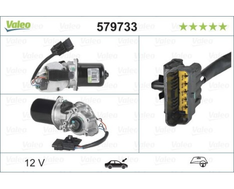 Vindrutetorkarmotor