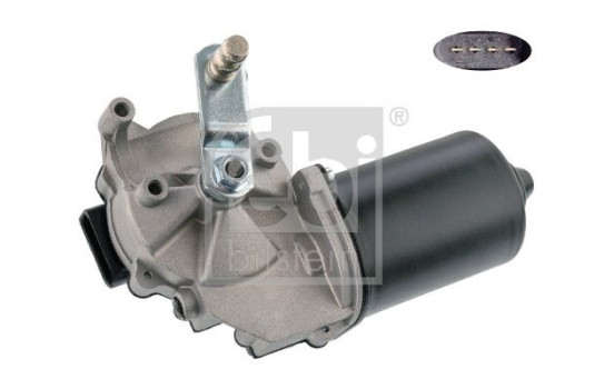 Vindrutetorkarmotor, bild 2