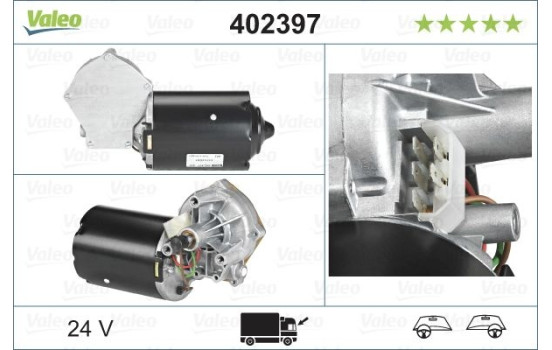 Vindrutetorkarmotor, bild 3