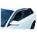Sidofönsterdeflektorer Klar lämplig för Fiat 500e (332) 2020- inkl. 3+1/Cabriolet