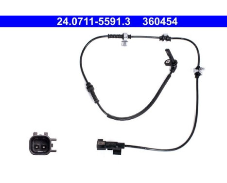 Capteur de vitesse de roue 24.0711-5591.3 ATE
