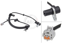 Capteur de vitesse de roue 30988 ABS