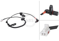 Capteur de vitesse de roue 31623 ABS
