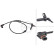 Capteur de vitesse de roue 32128 ABS