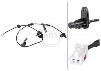 Capteur de vitesse de roue 32316 ABS