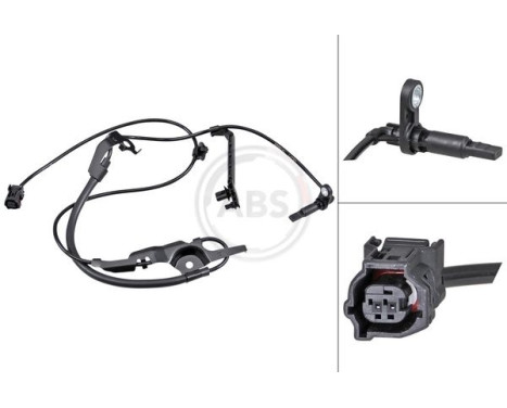 Capteur de vitesse de roue 33004 ABS
