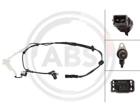 Capteur de vitesse de roue 33016 ABS
