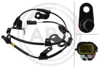 Capteur de vitesse de roue 33087 ABS