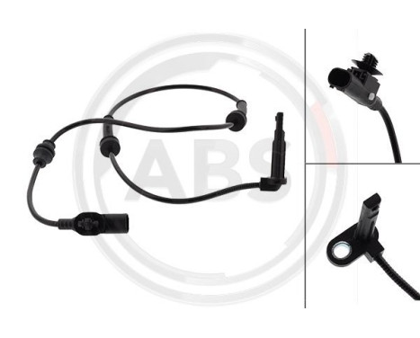 Capteur de vitesse de roue 33100 ABS