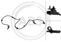 Capteur de vitesse de roue 33115 ABS