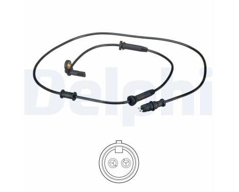 Capteur de vitesse de roue SS20479 Delphi