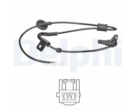 Capteur de vitesse de roue SS20529 Delphi