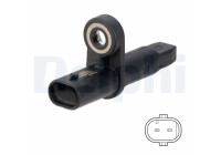 Capteur de vitesse de roue SS20801 Delphi