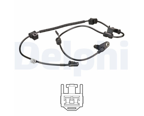 Capteur de vitesse de roue SS21039 Delphi