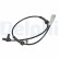 Capteur de vitesse de roue SS21550-12B1 Delphi