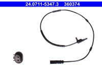 Capteur, vitesse de roue 24.0711-5347.3 ATE