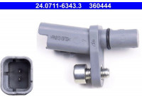 Capteur, vitesse de roue 24.0711-6343.3 ATE