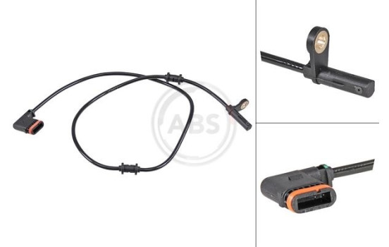 Capteur, vitesse de roue 30079 ABS