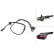 Capteur, vitesse de roue 30102 ABS