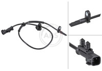 Capteur, vitesse de roue 30104 ABS
