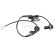 Capteur, vitesse de roue 30879 ABS, Vignette 2