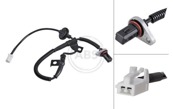 Capteur, vitesse de roue 30912 ABS