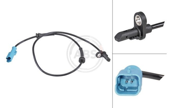 Capteur, vitesse de roue 30942 ABS