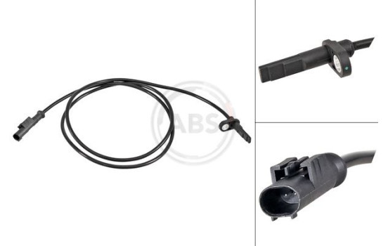 Capteur, vitesse de roue 31618 ABS