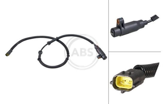 Capteur, vitesse de roue 31620 ABS
