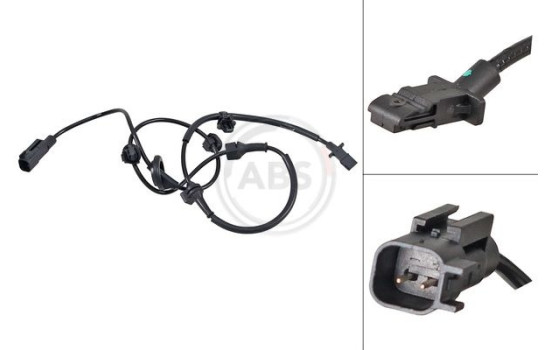 Capteur, vitesse de roue 31631 ABS