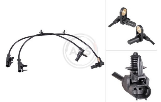 Capteur, vitesse de roue 31635 ABS
