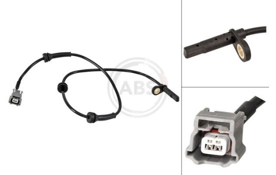 Capteur, vitesse de roue 31639 ABS