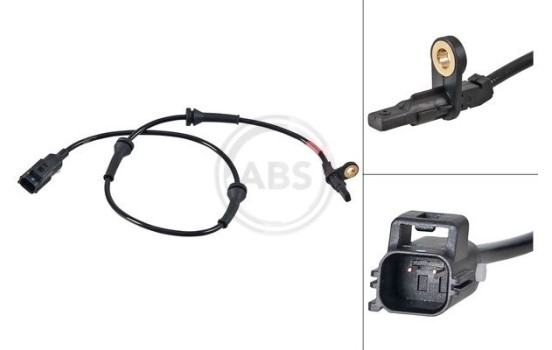 Capteur, vitesse de roue 31647 ABS