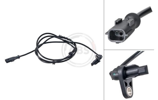 Capteur, vitesse de roue 31650 ABS