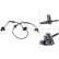 Capteur, vitesse de roue 31657 ABS