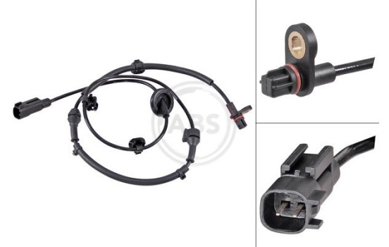 Capteur, vitesse de roue 31735 ABS