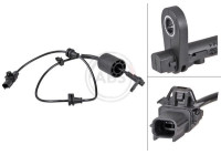 Capteur, vitesse de roue 31756 ABS