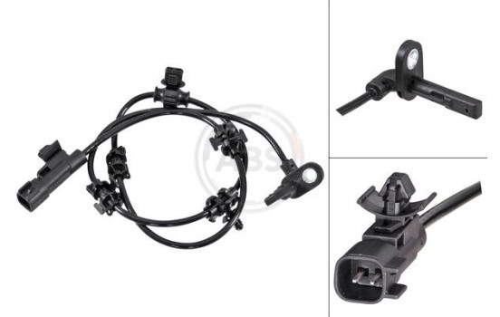 Capteur, vitesse de roue 31778 ABS