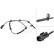 Capteur, vitesse de roue 31825 ABS