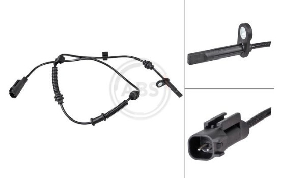 Capteur, vitesse de roue 31825 ABS