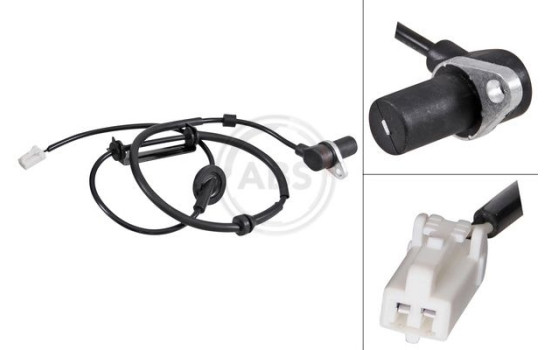 Capteur, vitesse de roue 31837 ABS