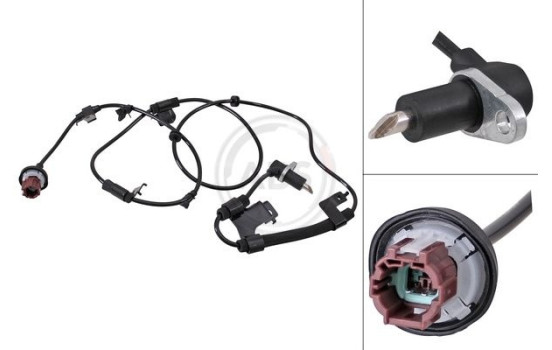 Capteur, vitesse de roue 31845 ABS