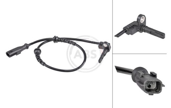 Capteur, vitesse de roue 31849 ABS